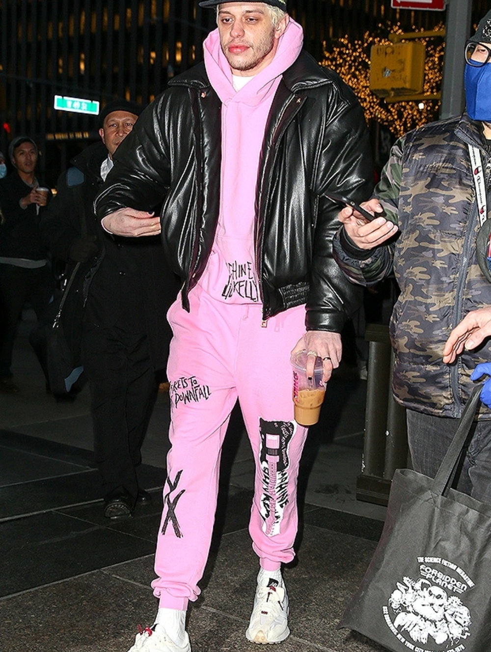 Machine Gun Kelly MGK Pink Tickets To My Downfall Sweatshirt Sweatpants Set